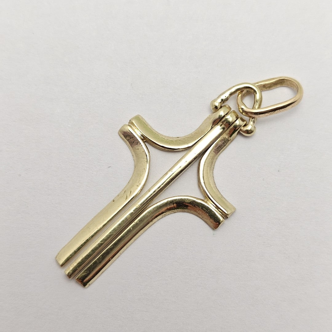 CRUCIFIJO ORO 14 K 4.1 GRMS (SEMINUEVO)