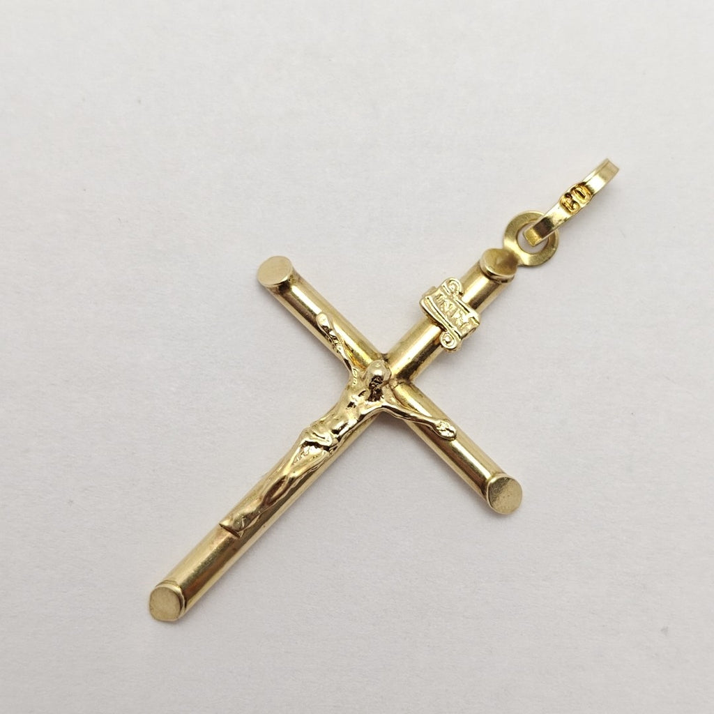 CRUCIFIJO ORO 14 K 1.7 GRMS (SEMINUEVO)