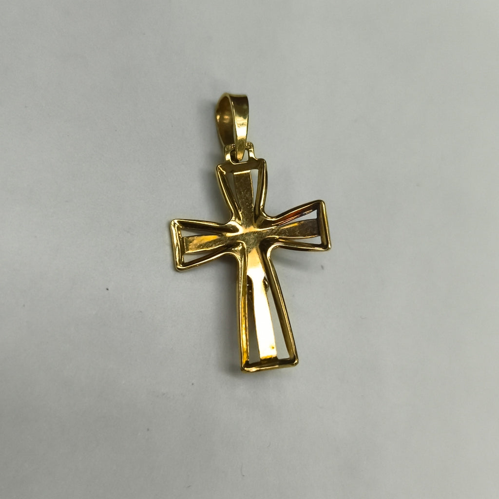 CRUCIFIJO ORO 10 K 2.3 GRMS (SEMINUEVO)