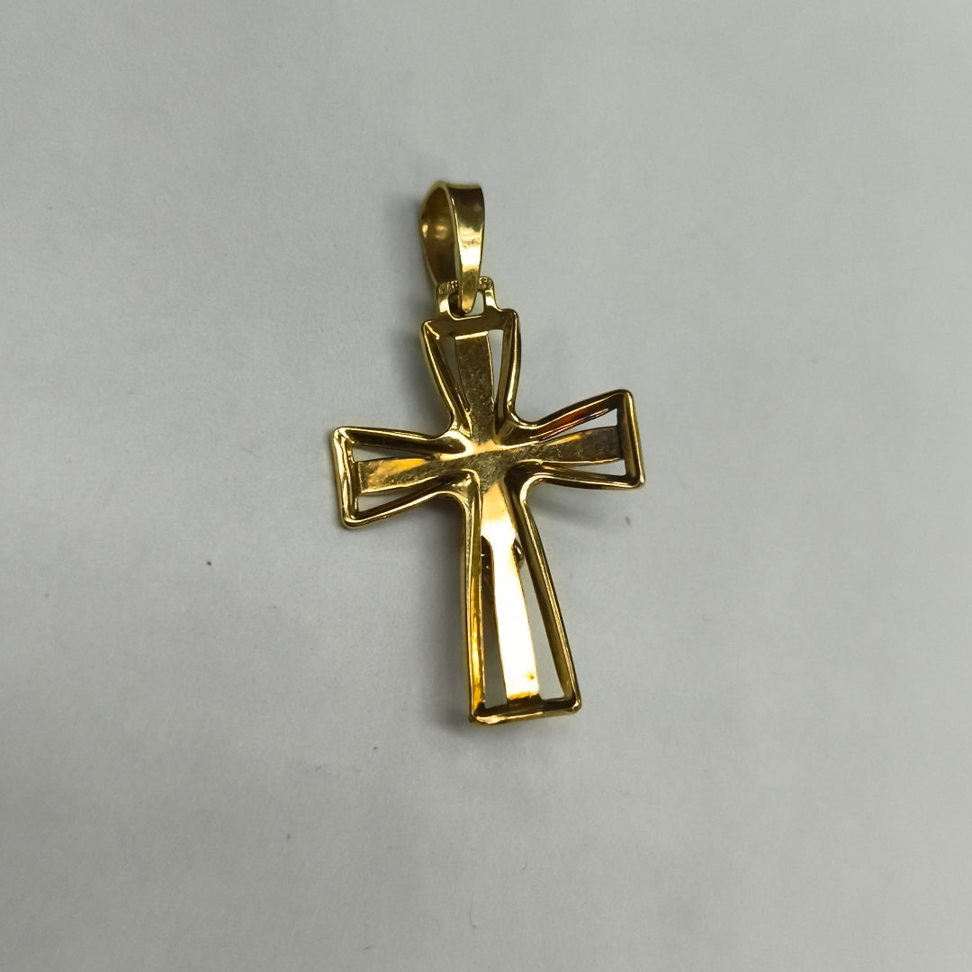 CRUCIFIJO ORO 10 K 2.3 GRMS (SEMINUEVO)