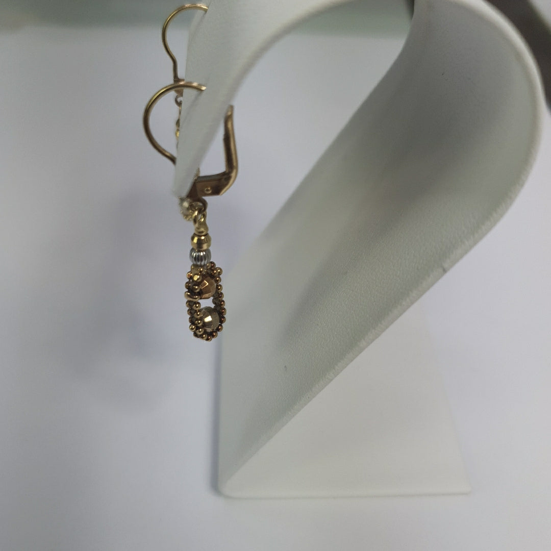 ARETES PAR ORO 14 K 2,90 GRMS (SEMINUEVO)