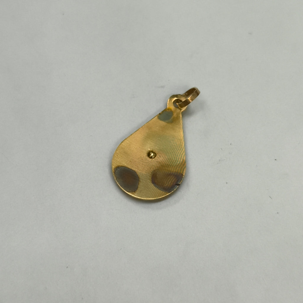 MEDALLA RELIGIOSA ORO 14 K 1.1 GRMS (SEMINUEVO)