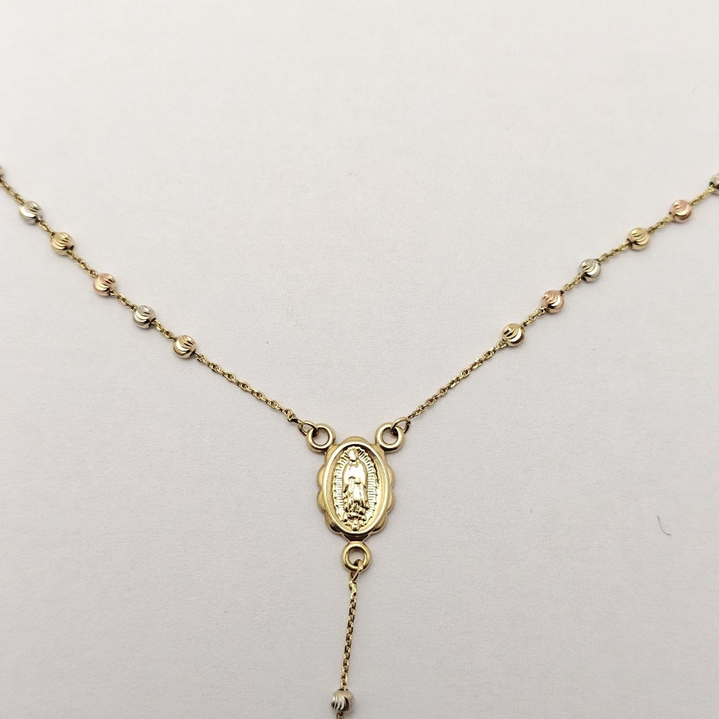 ROSARIO ORO, ORO COMBINADO 14 K 5.5 GRMS (SEMINUEVO)