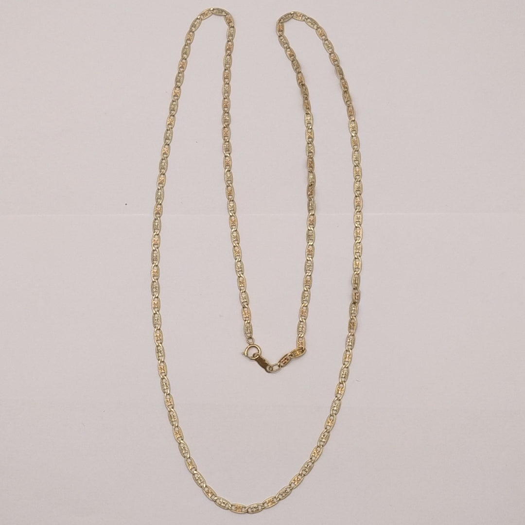 CADENA ORO, ORO COMBINADO 10 K 6.5 GRMS (SEMINUEVO)