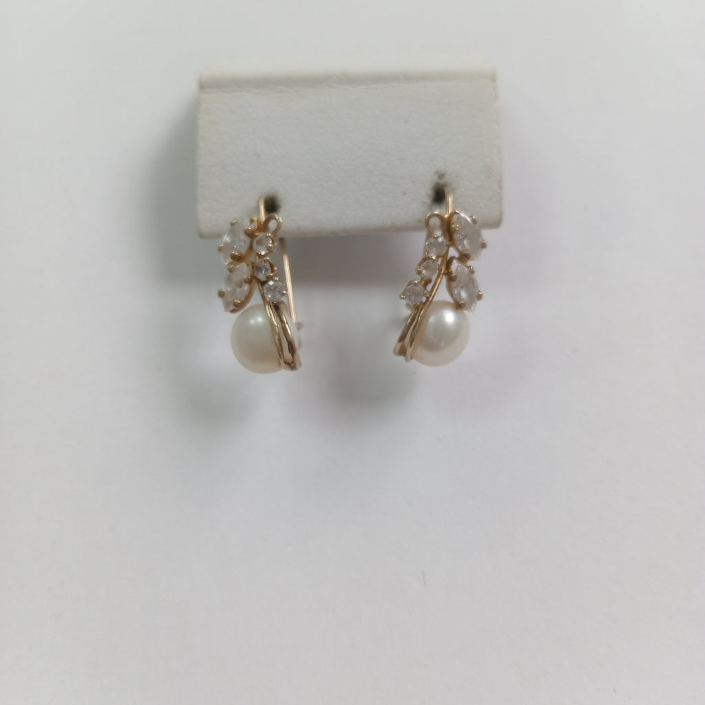 ARETES PAR ORO 10 K 1.9 GRMS (SEMINUEVO)