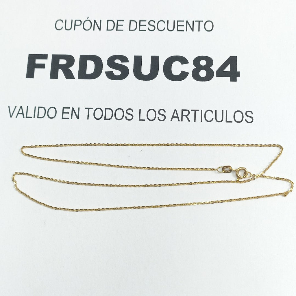 CADENA ORO 14 K 2 GRMS (SEMINUEVO)