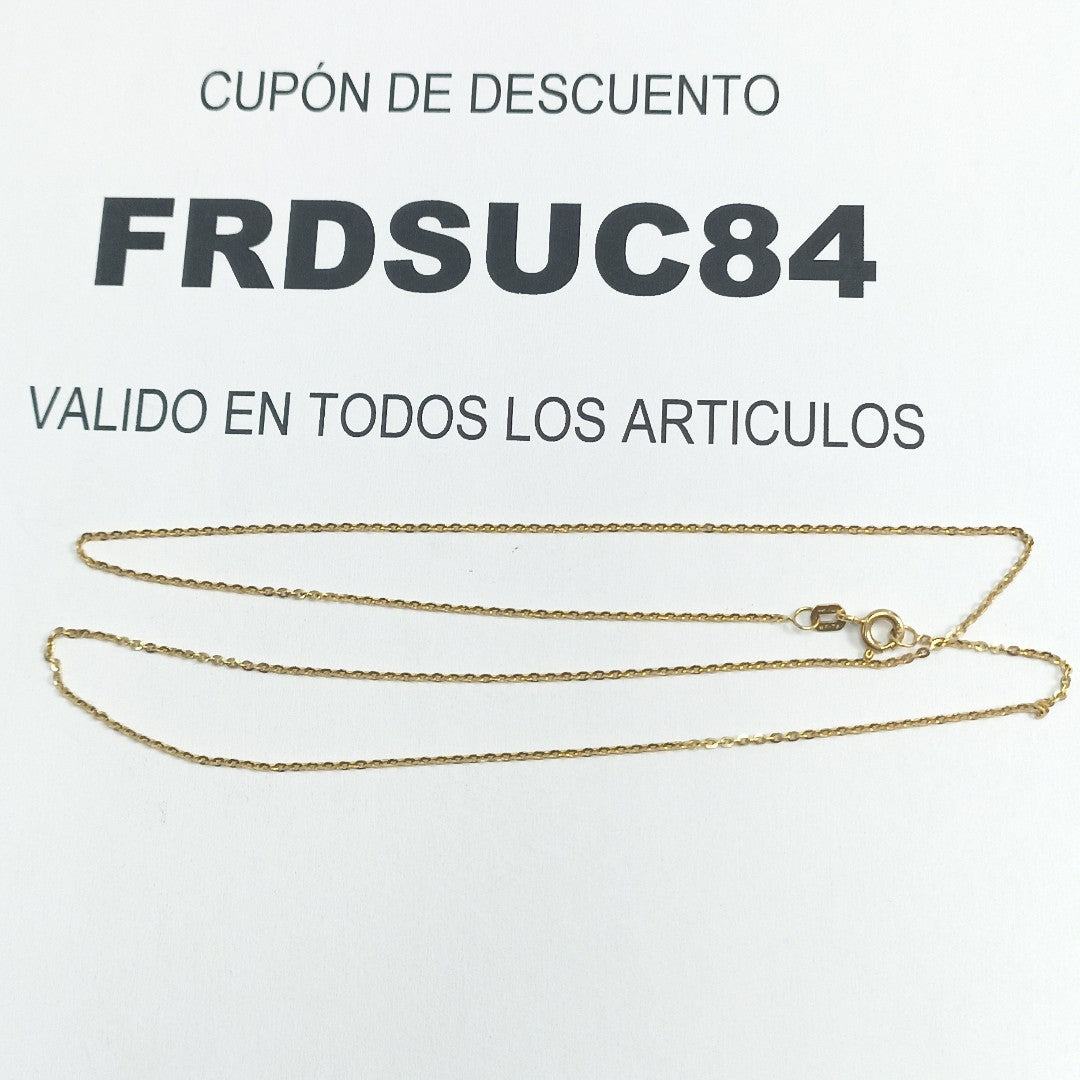 CADENA ORO 14 K 2 GRMS (SEMINUEVO)
