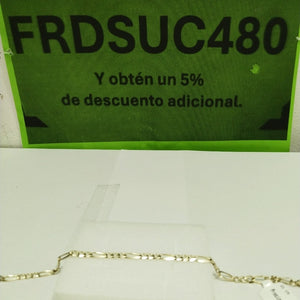 PULSERA TEJIDO 3X1 4.8G 21 CM 14K (NUEVO)