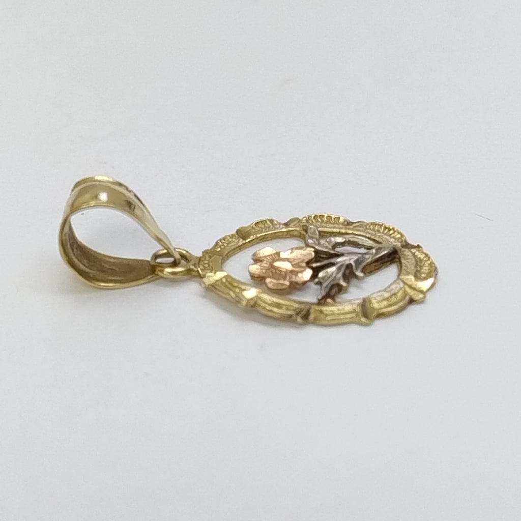 DIJE ORO COMBINADO 14 K 1 GRMS (SEMINUEVO)
