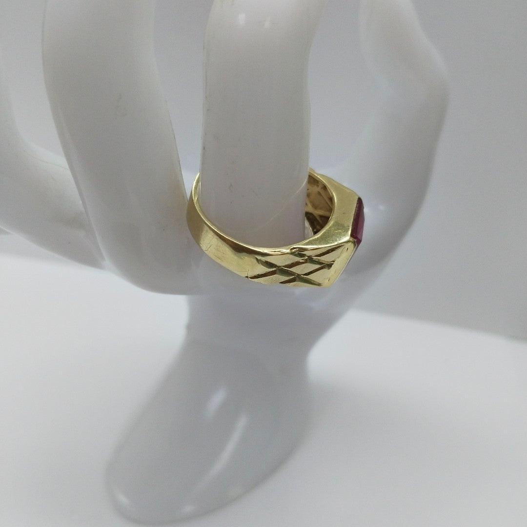 ANILLO ORO 10 K 6,80 GRMS (SEMINUEVO)