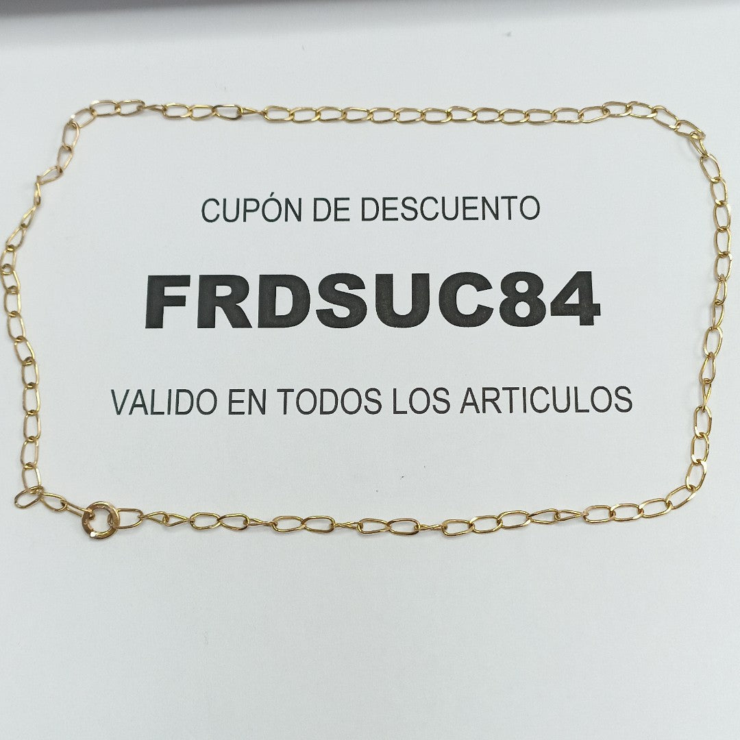 CADENA ORO 10 K 5.1 GRMS (SEMINUEVO)