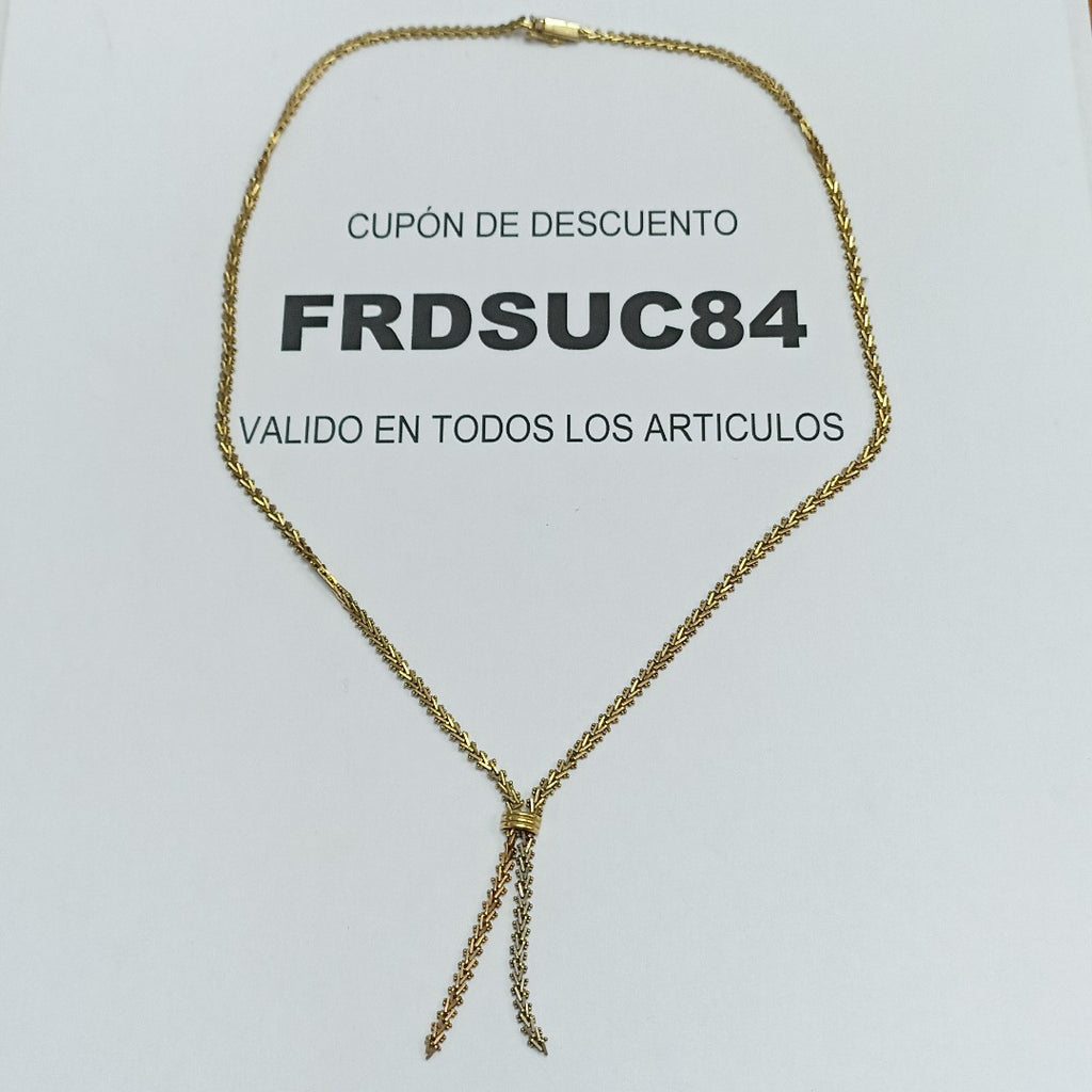 CADENA ORO 18 K 14.7 GRMS (SEMINUEVO)