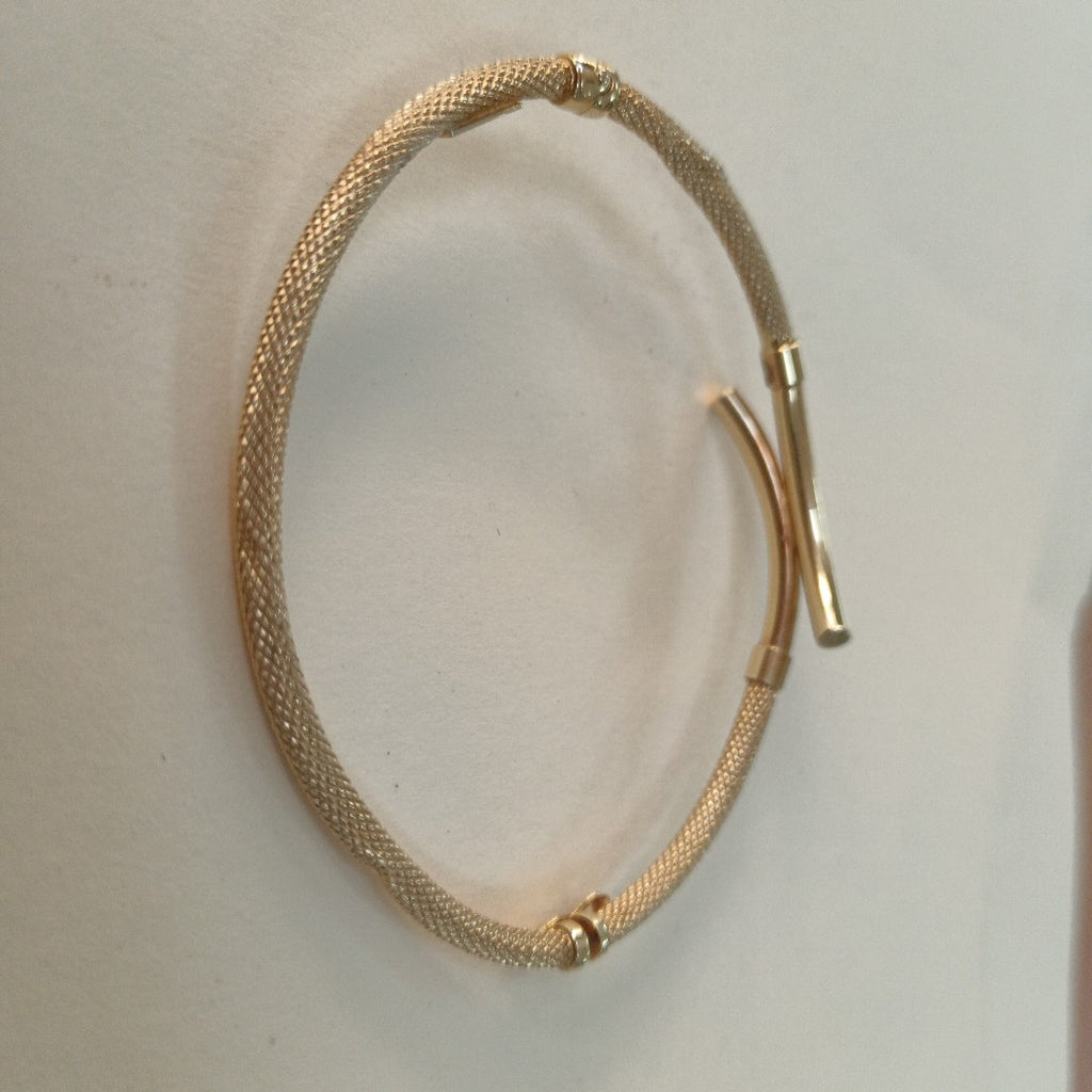 PULSERA RIGIDA ORO 10 K 4,40 GRMS (SEMINUEVO)