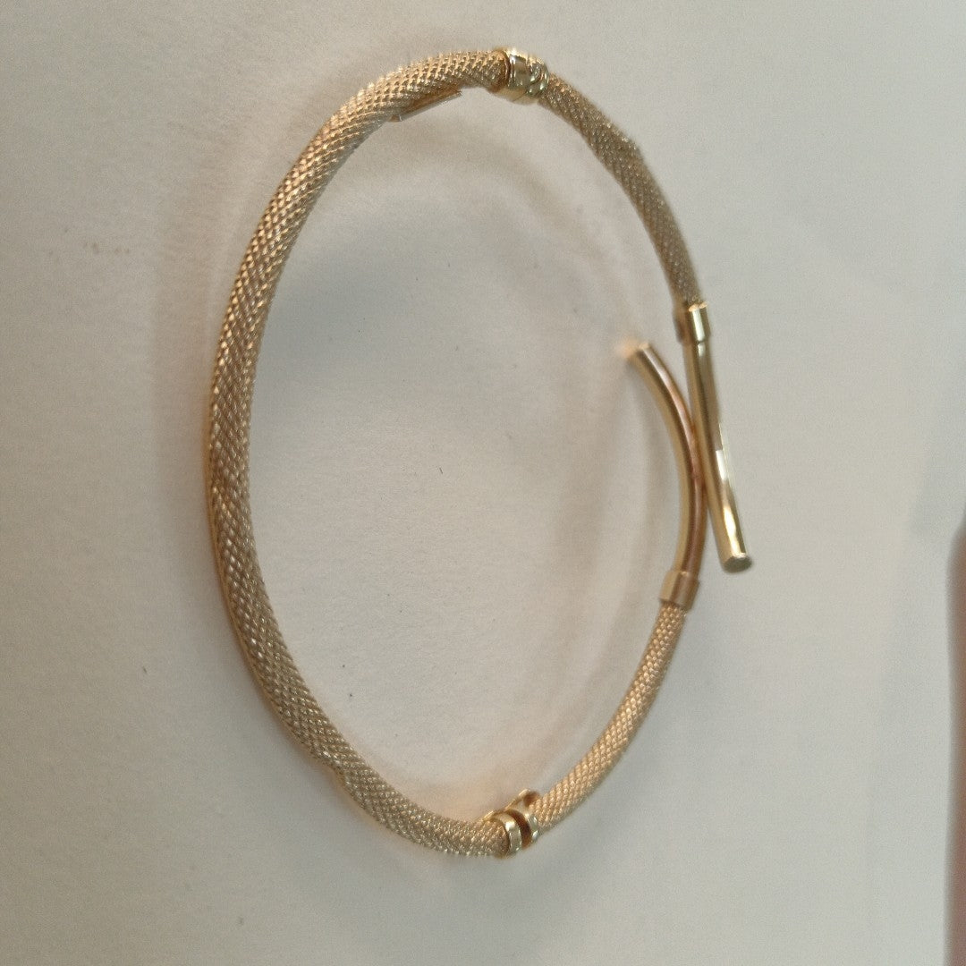 PULSERA RIGIDA ORO 10 K 4,40 GRMS (SEMINUEVO)