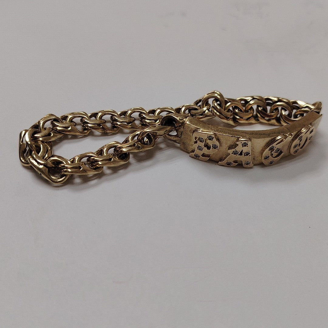ESCLAVA ORO 10 K 51.6 GRMS (SEMINUEVO)