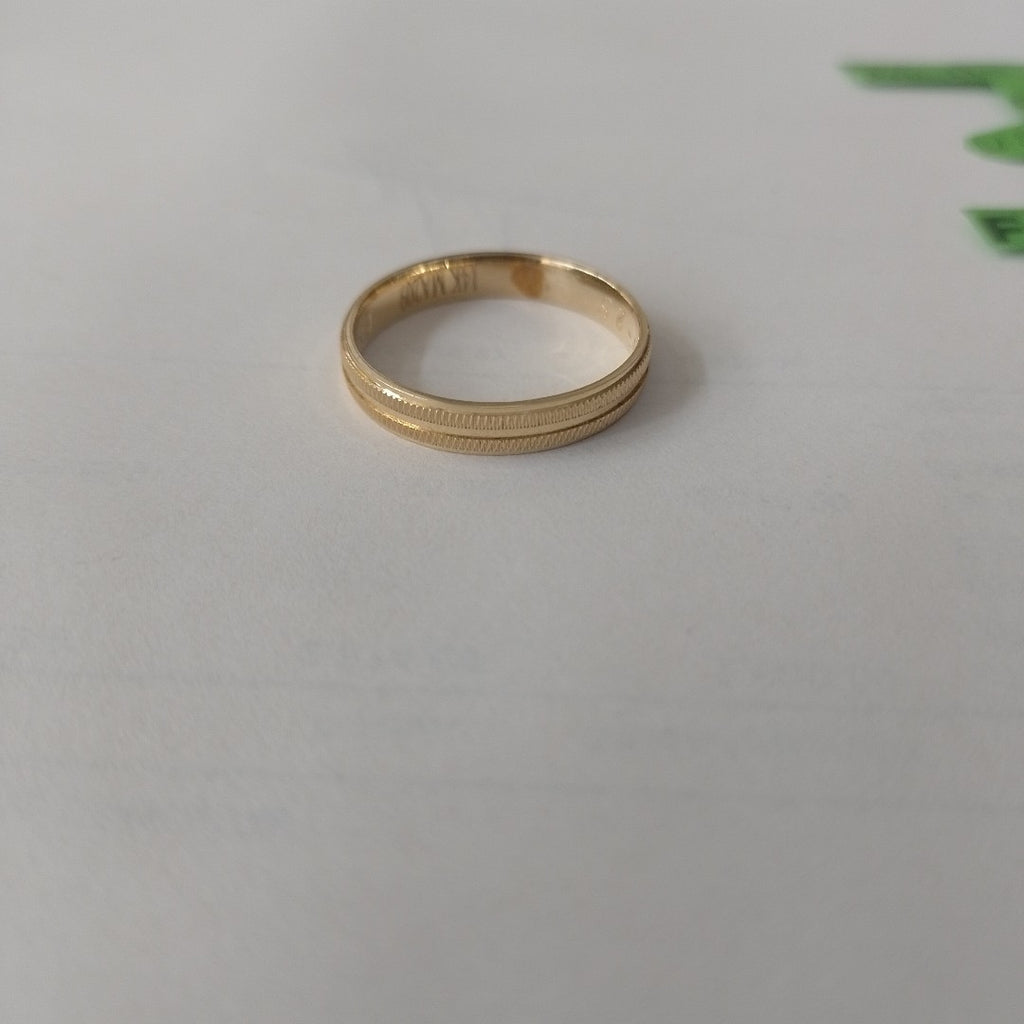 ARGOLLA ORO 14 K 1.8 GRMS (SEMINUEVO)