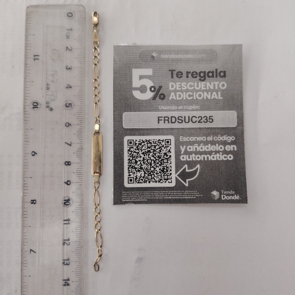 ESCLAVA ORO 10 K 2,20 GRMS (SEMINUEVO)
