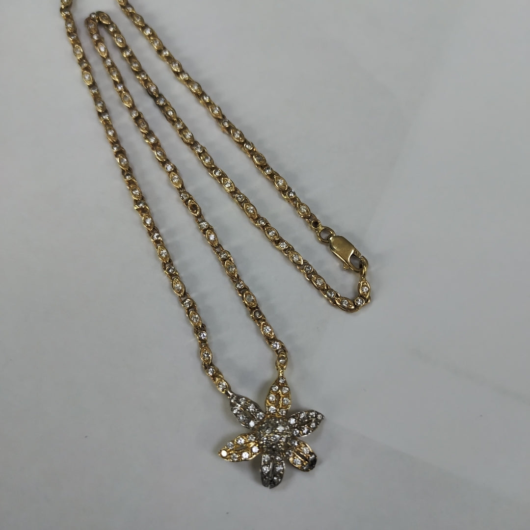 COLLAR ORO 14 K 17.2 GRMS (SEMINUEVO)