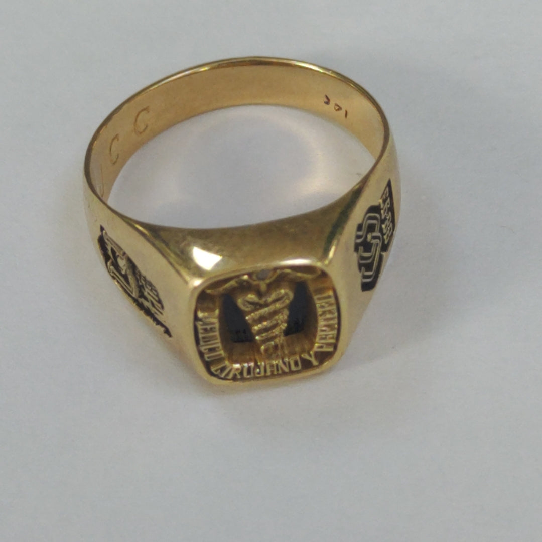 ANILLO ORO 14 K 6.4 GRMS (SEMINUEVO)