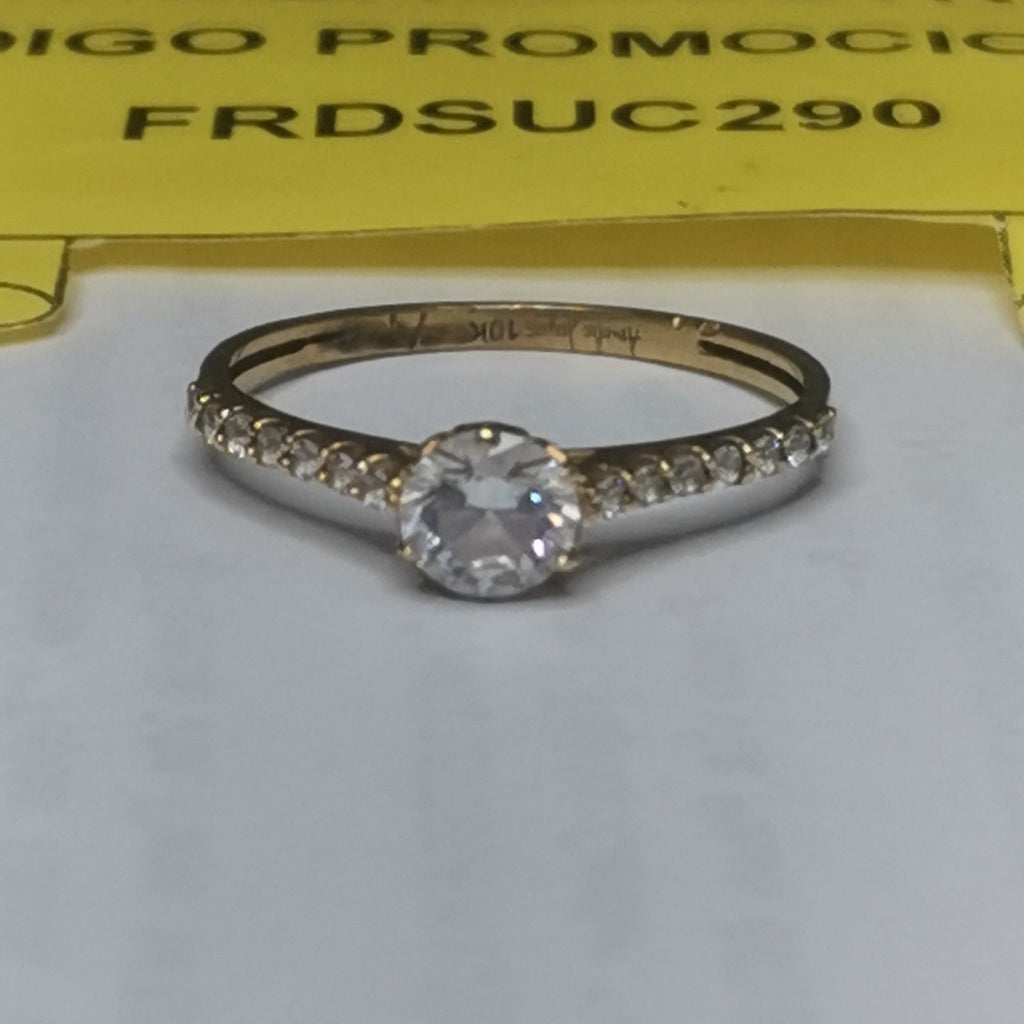 SOLITARIO ORO 10 K 1.2 GRMS (SEMINUEVO)