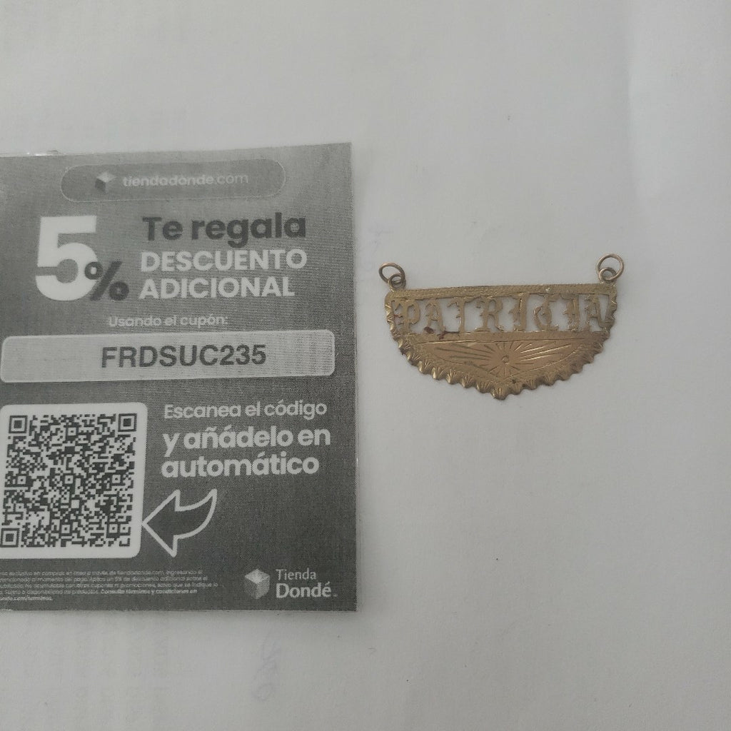 DIJE ORO 8 K 2,20 GRMS (SEMINUEVO)