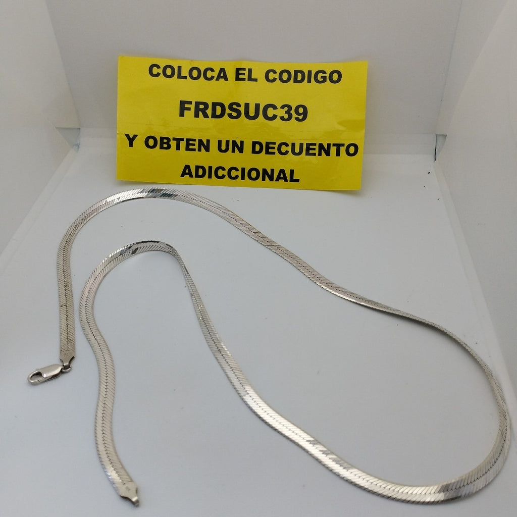CADENA PLATA 29.7 GRMS (SEMINUEVO)