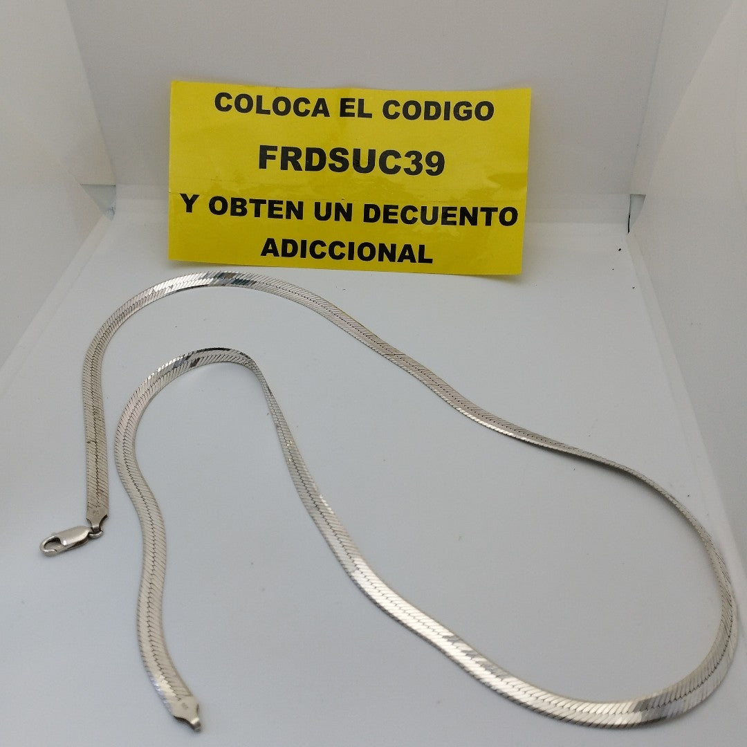 CADENA PLATA 29.7 GRMS (SEMINUEVO)