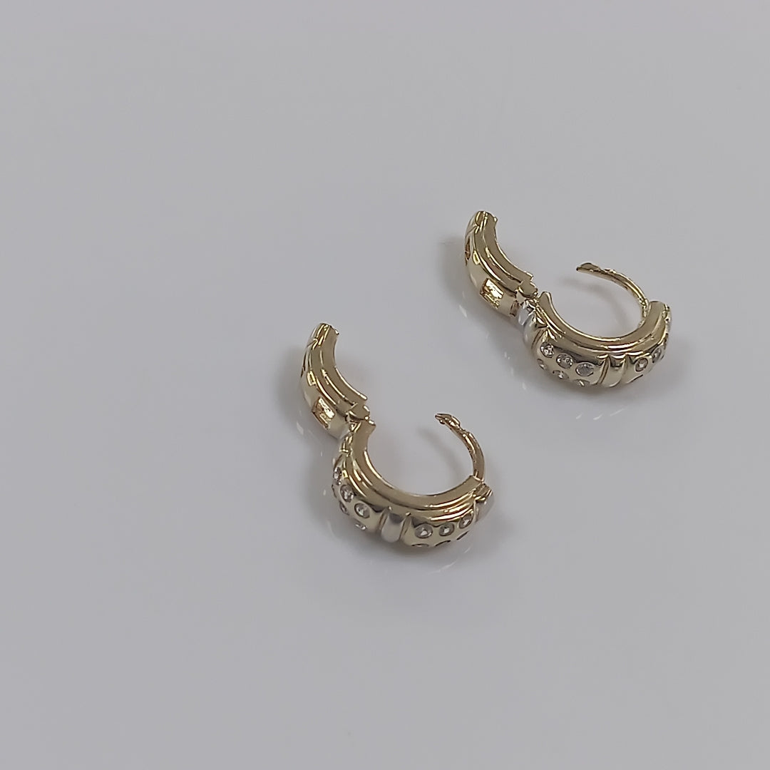 ARETES PAR ORO 14 K 5,50 GRMS (SEMINUEVO)