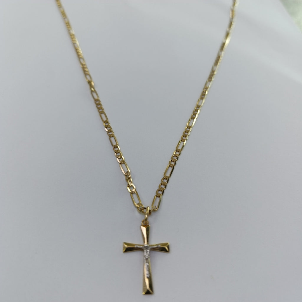 GARGANTILLA ORO, RODIADO 14 K 8.3 GRMS (SEMINUEVO)