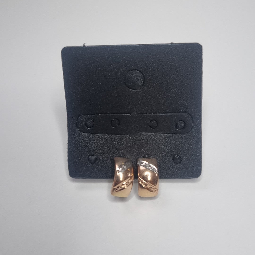 ARETES PAR ORO 10 K 1 GRMS (SEMINUEVO)