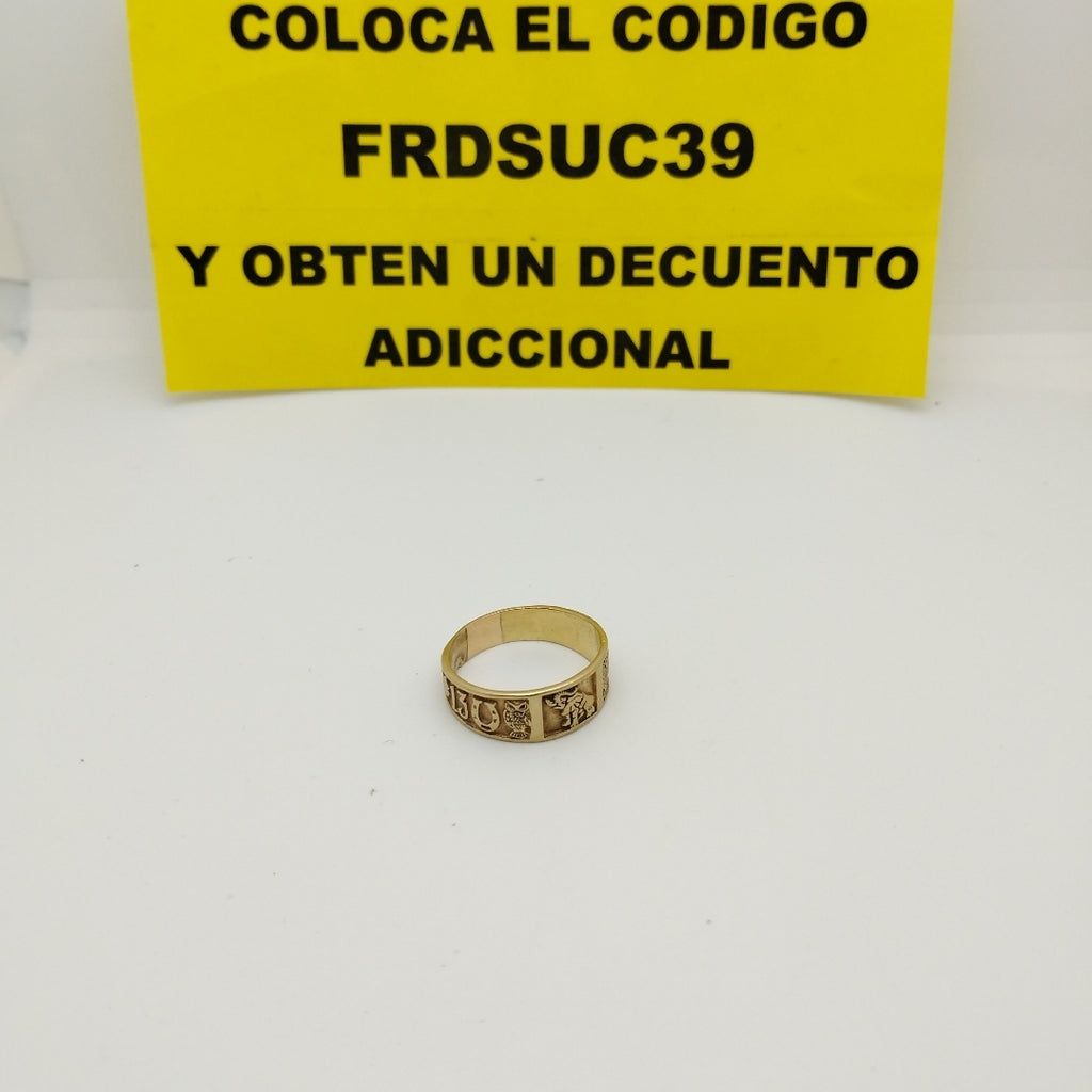 ANILLO ORO 10 K 3.8 GRMS (SEMINUEVO)