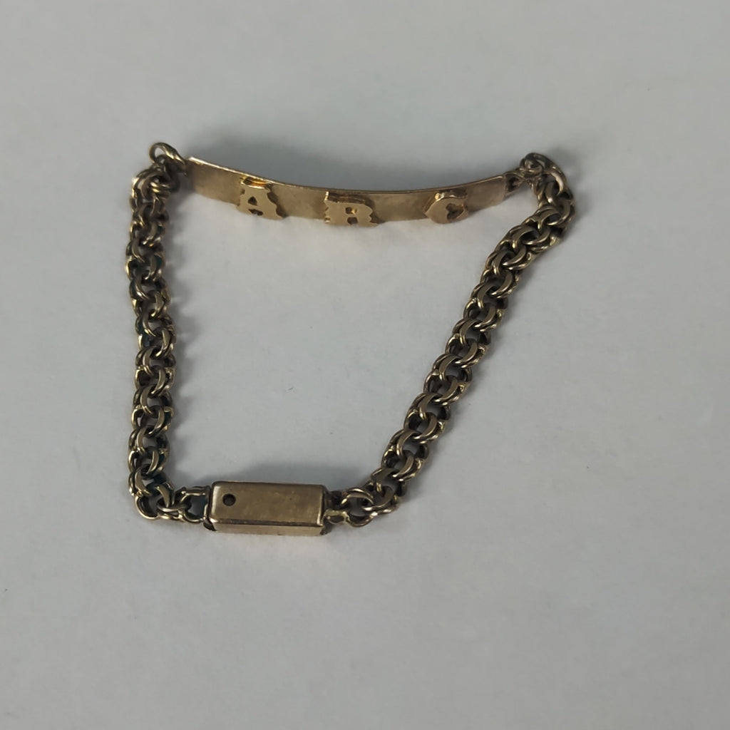 ESCLAVA ORO 10 K 3.9 GRMS (SEMINUEVO)