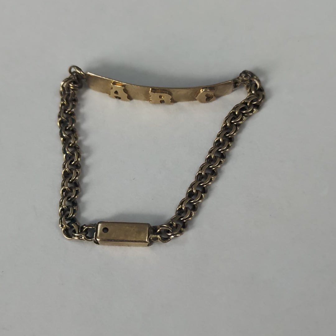 ESCLAVA ORO 10 K 3.9 GRMS (SEMINUEVO)