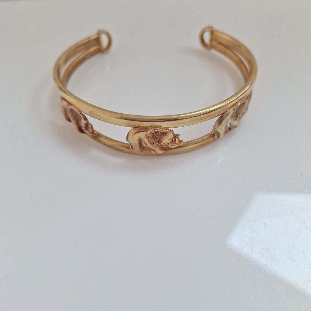 BRAZALETE ORO 14 K 9.8 GRMS (SEMINUEVO)
