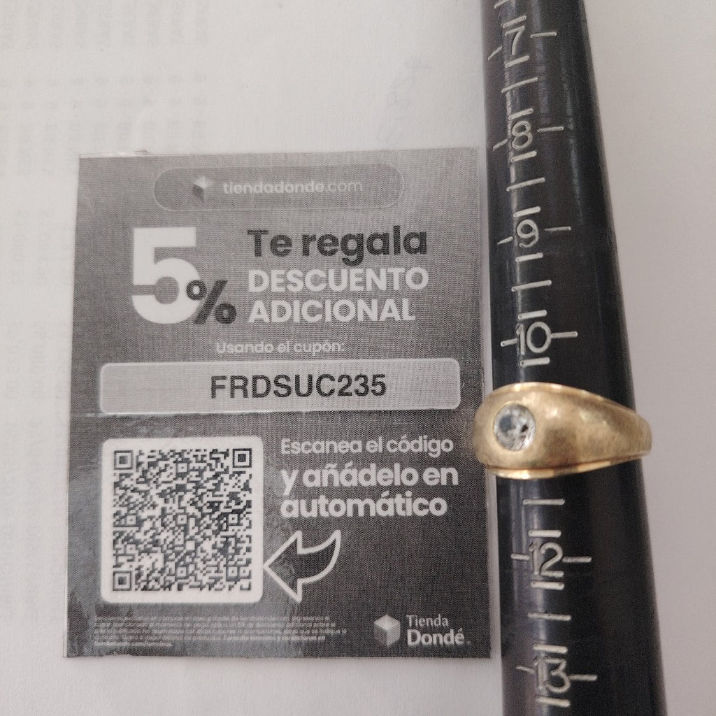 ANILLO ORO 14 K 10,00 GRMS (SEMINUEVO)