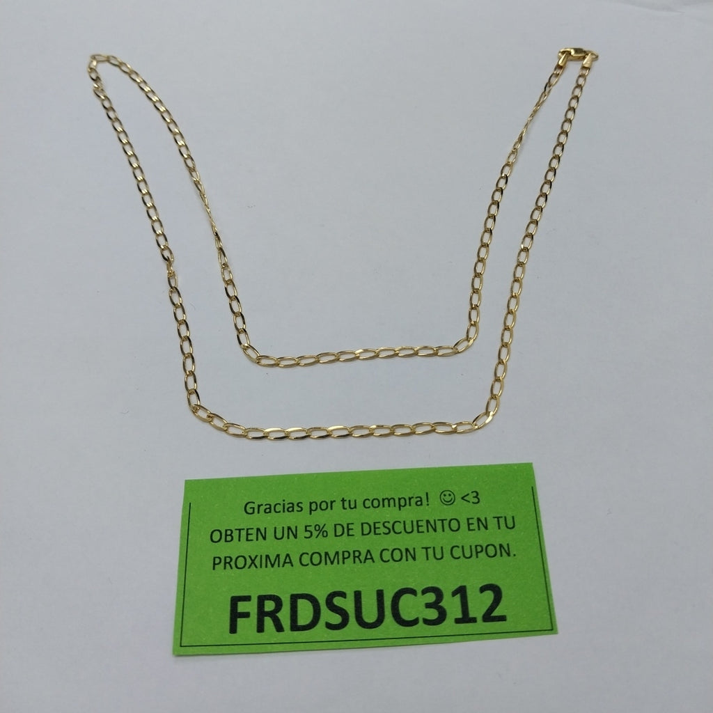 CADENA ORO 14 K 4.3 GRMS (SEMINUEVO)