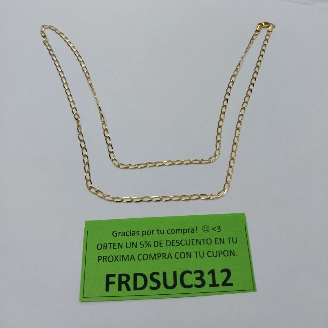 CADENA ORO 14 K 4.3 GRMS (SEMINUEVO)