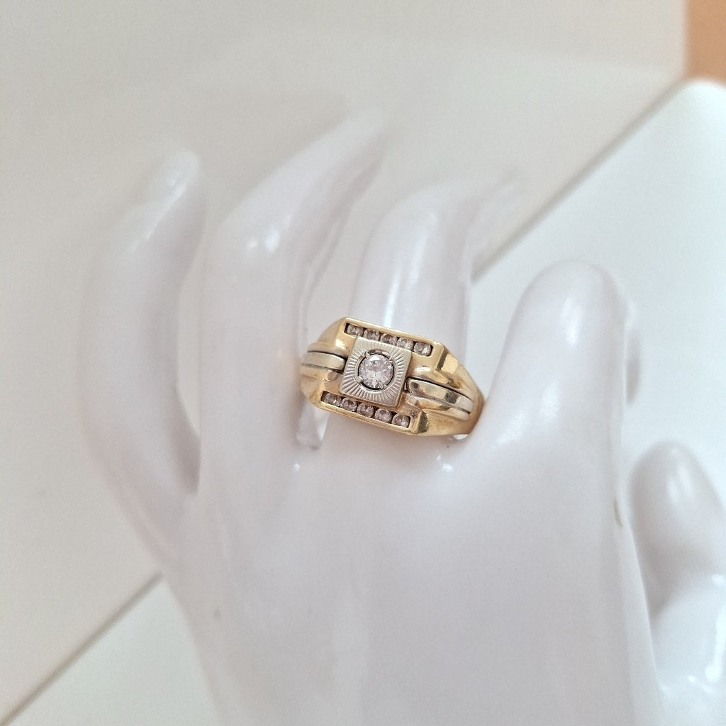 ANILLO ORO 14 K 7.4 GRMS (SEMINUEVO)