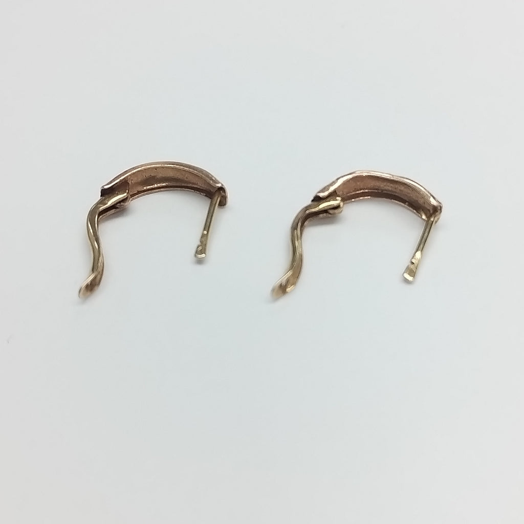 ARETES PAR ORO 14 K 0.8 GRMS (SEMINUEVO)