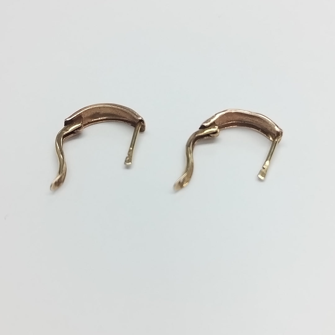 ARETES PAR ORO 14 K 0.8 GRMS (SEMINUEVO)