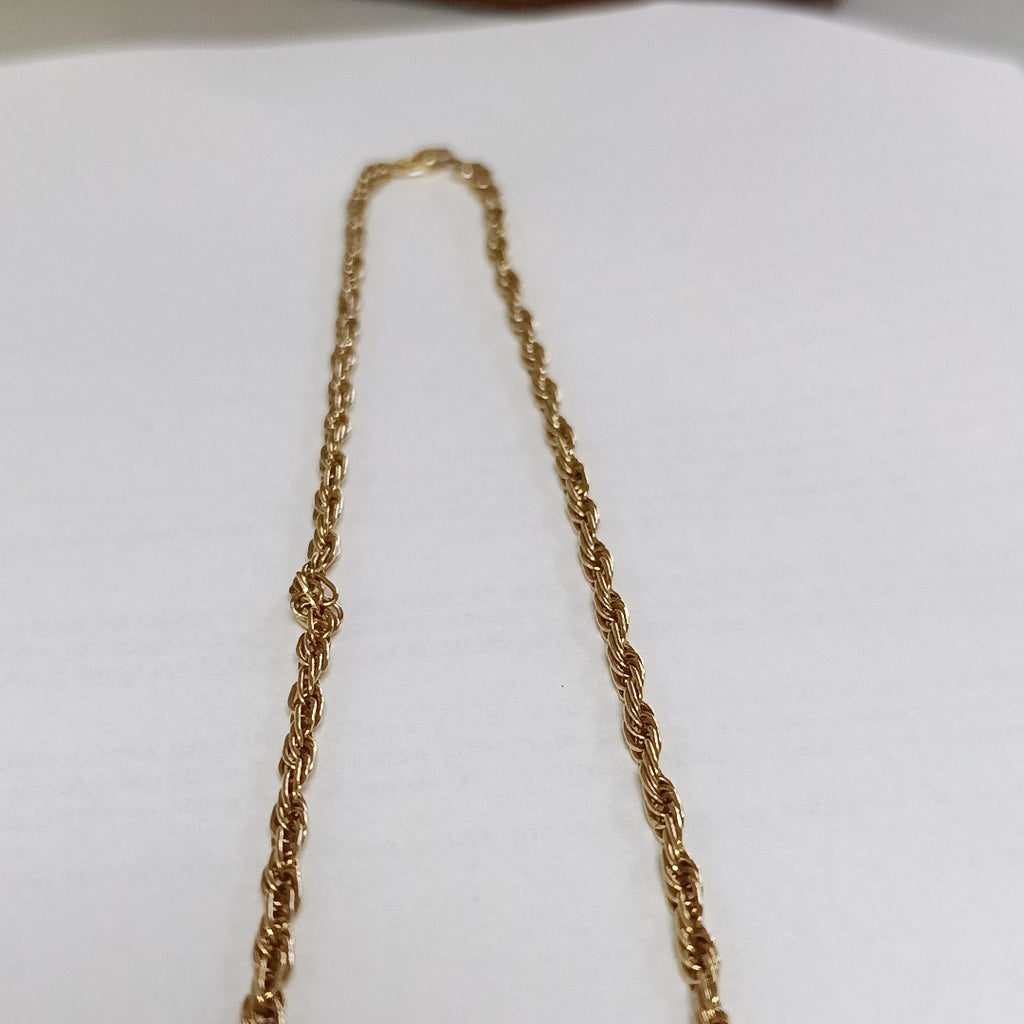 GARGANTILLA ORO 14 K 4.3 GRMS (SEMINUEVO)