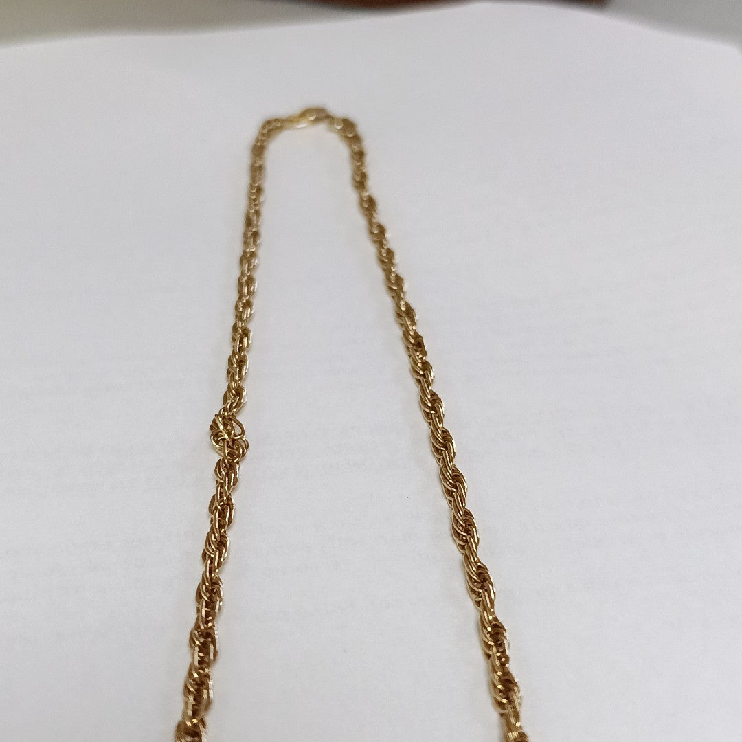 GARGANTILLA ORO 14 K 4.3 GRMS (SEMINUEVO)
