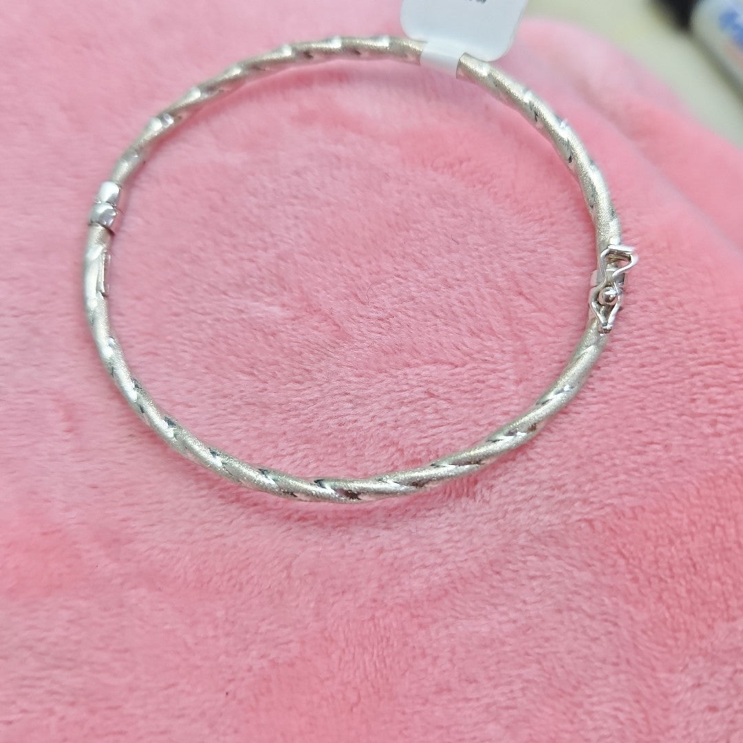 PULSERA ORO BLANCO 14 K 3,70 GRMS (SEMINUEVO)