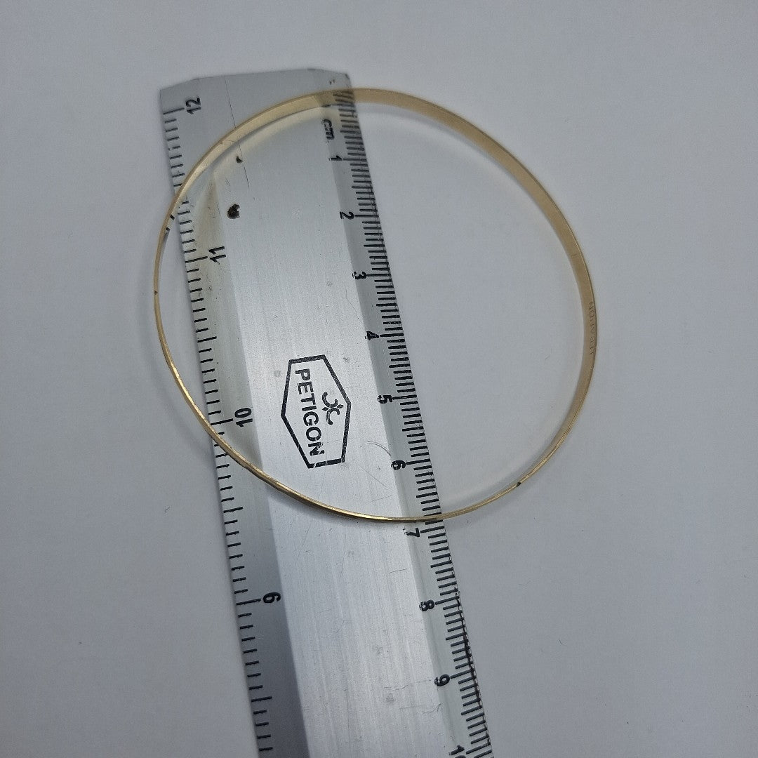 PULSERA RIGIDA ORO 14 K 5.6 GRMS (SEMINUEVO)