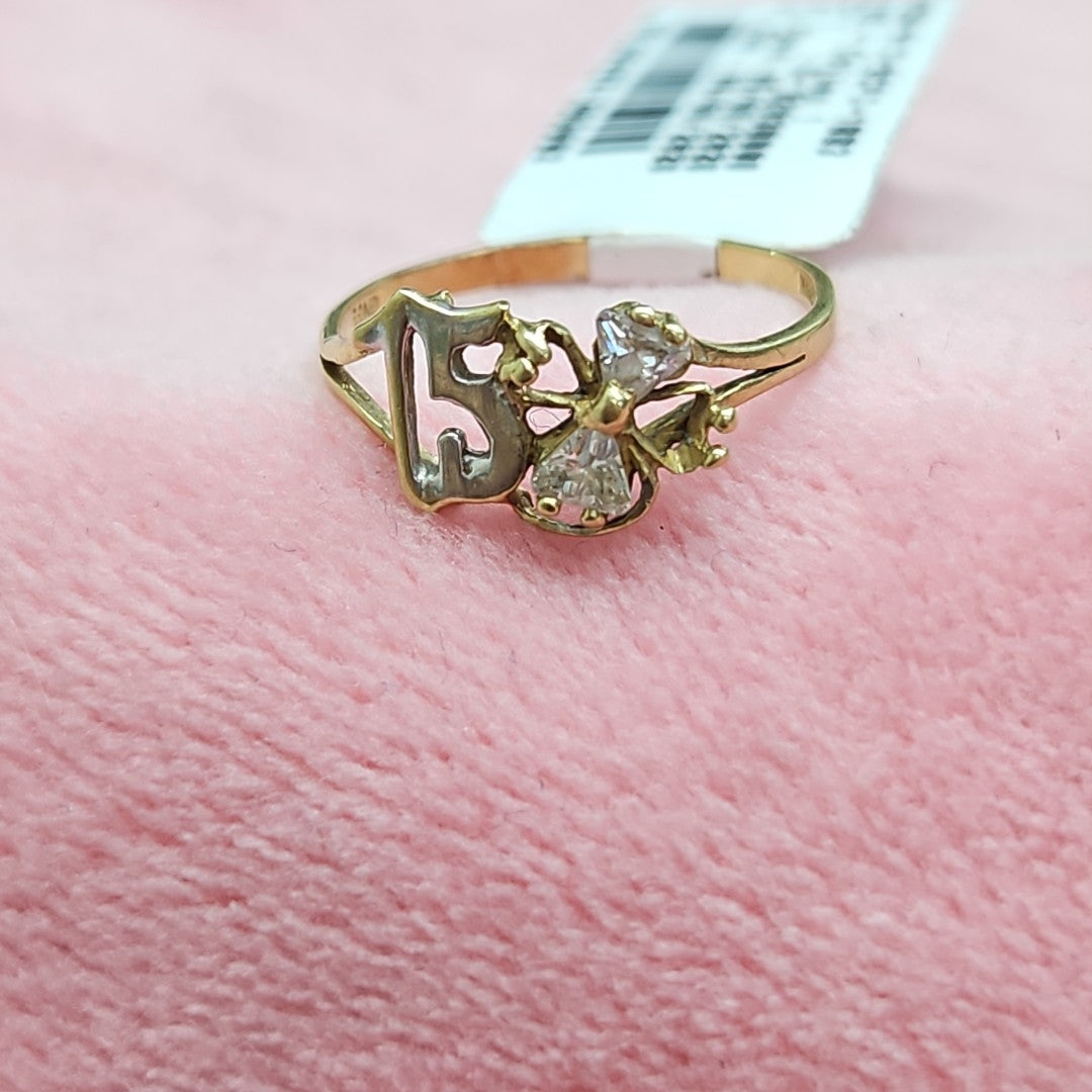 ANILLITO ORO 10 K 1,30 GRMS (SEMINUEVO)