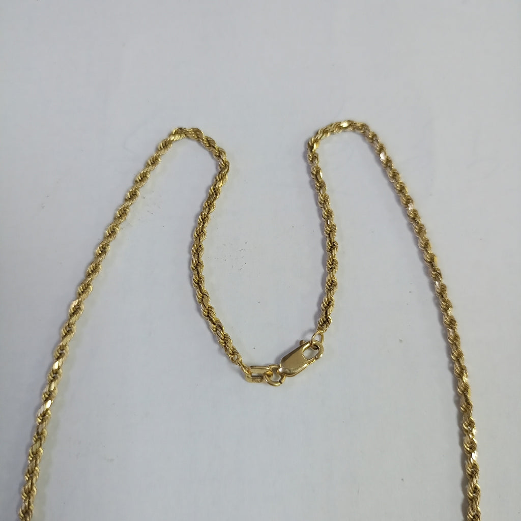CADENA ORO 14 K 3.2 GRMS (SEMINUEVO)