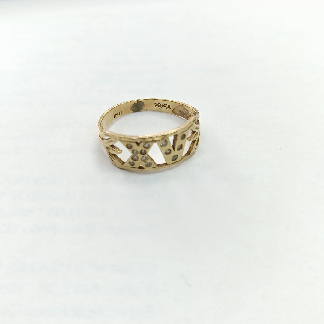 ANILLO ORO 10 K 2,00 GRMS (SEMINUEVO)