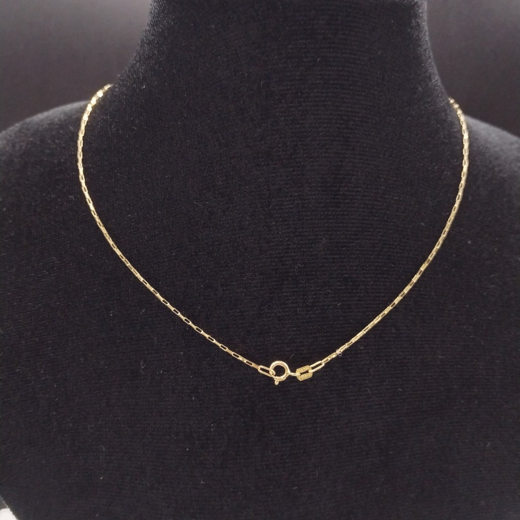CADENA ORO 14 K 1,10 GRMS (SEMINUEVO)