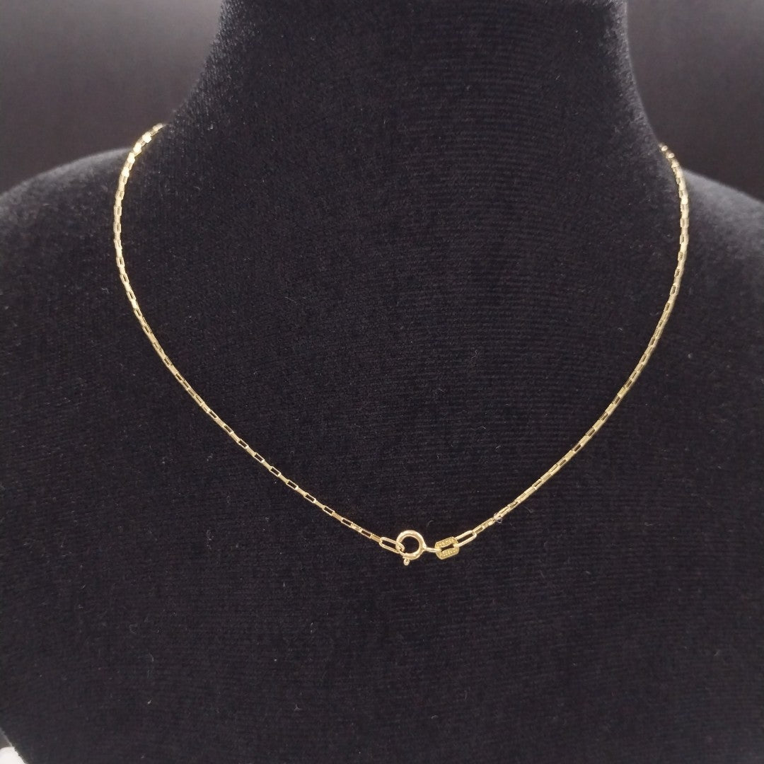 CADENA ORO 14 K 1,10 GRMS (SEMINUEVO)