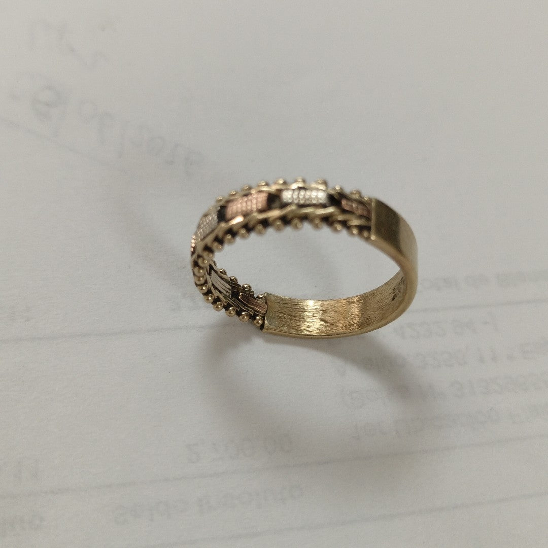 ANILLO ORO 10 K 3.2 GRMS (SEMINUEVO)